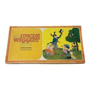 Vintage Uncle Wiggily Board Game – Howard R. Garis Classic Children’s Game